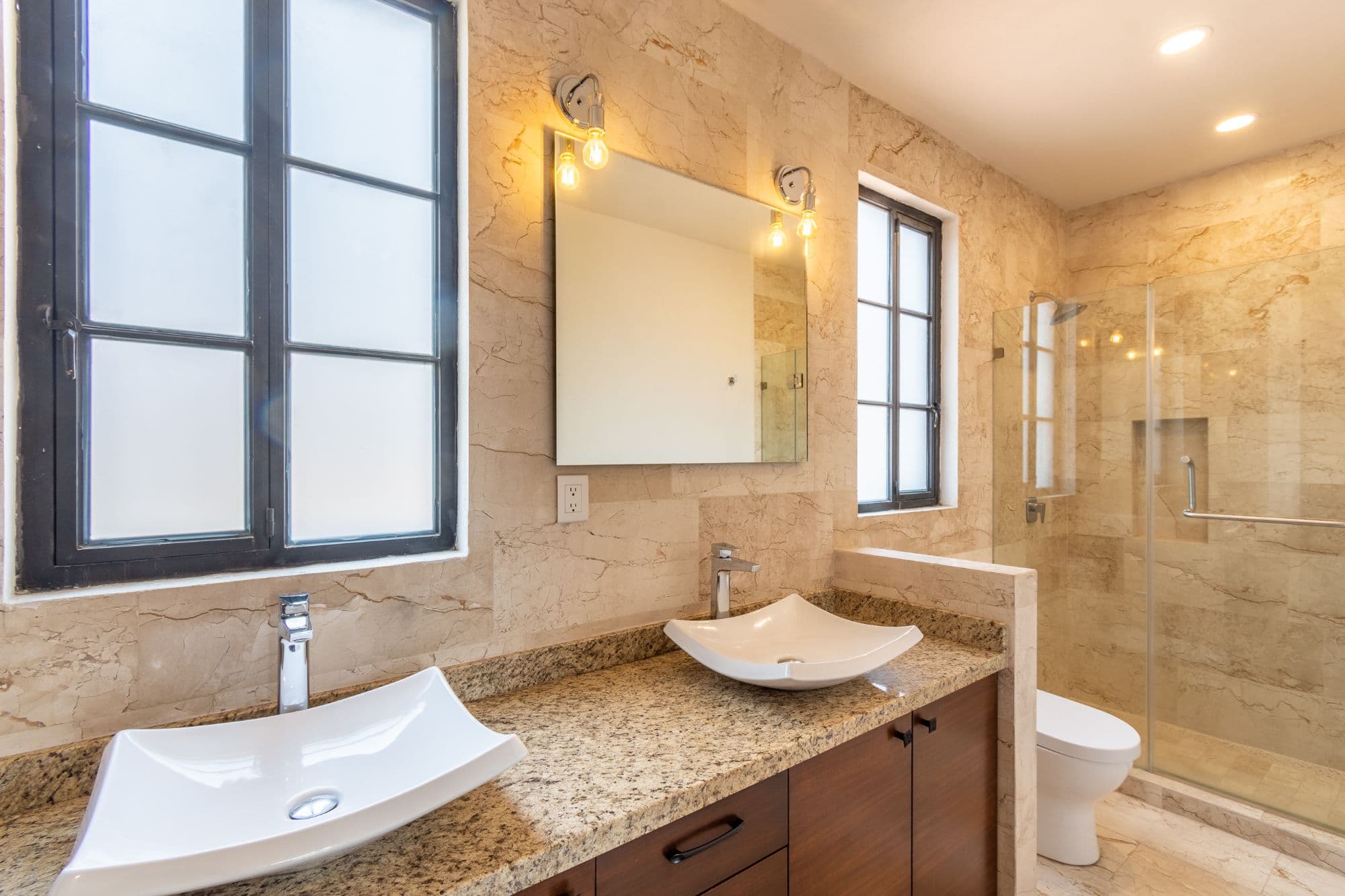 CASA PACO — San Antonio, San Miguel de Allende — photo 16 — spa-inspired dual vanity sanctuary