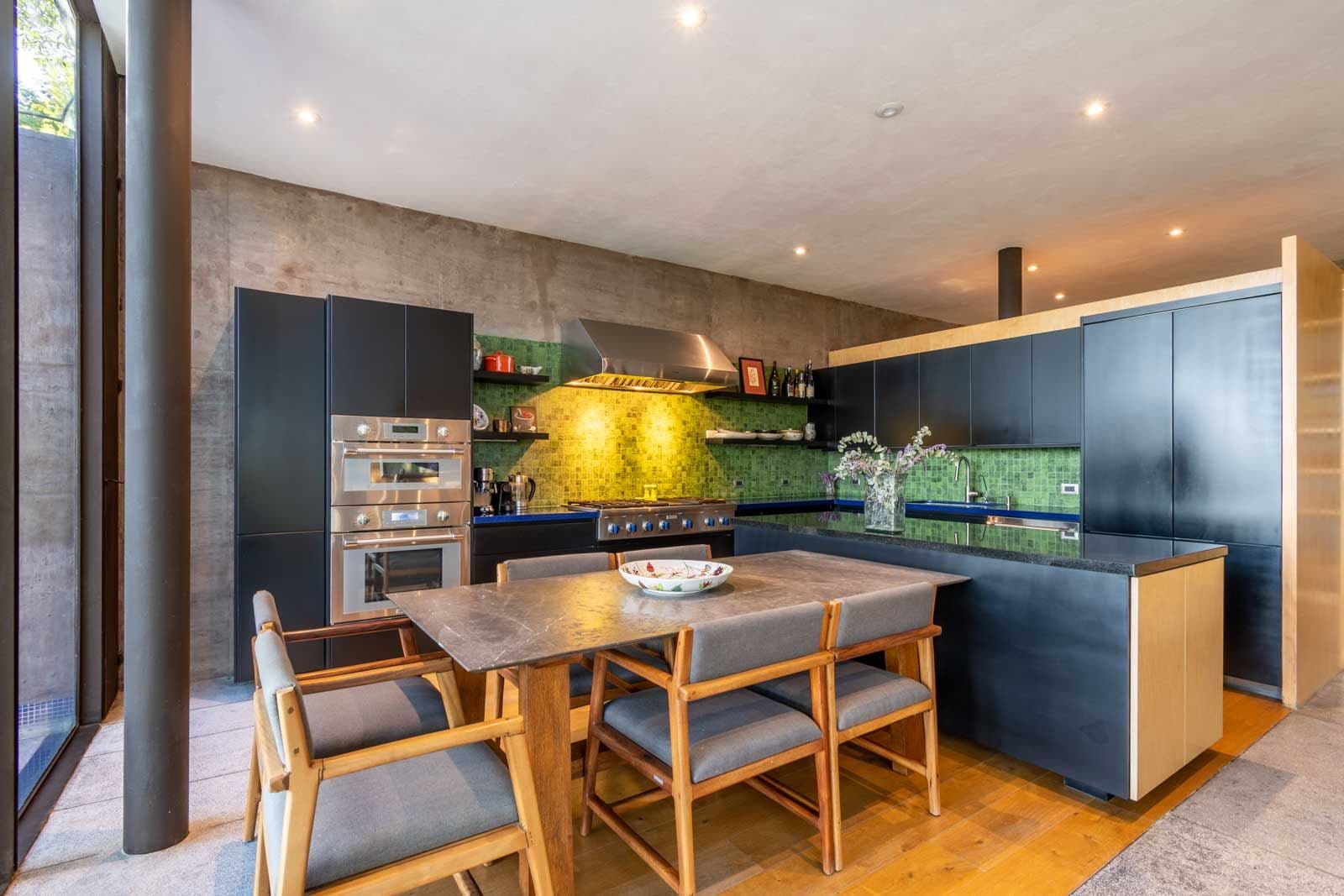 Casa Montolea — Los Senderos, Valle de los, San Miguel de Allende — photo 8 — contemporary culinary sanctuary, designer finishes