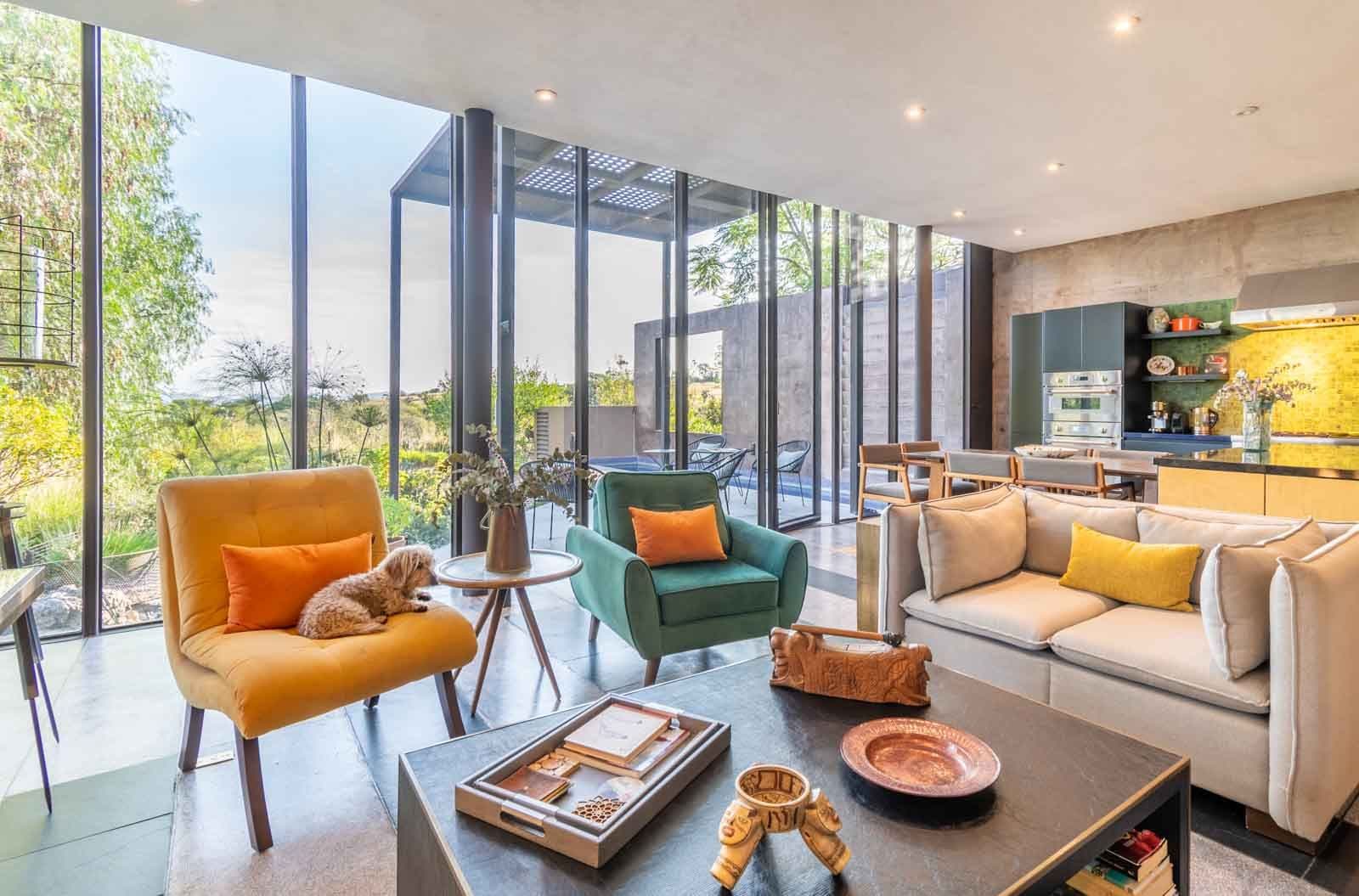 Casa Montolea — Los Senderos, Valle de los, San Miguel de Allende — photo 11 — sophisticated living, panoramic valley views