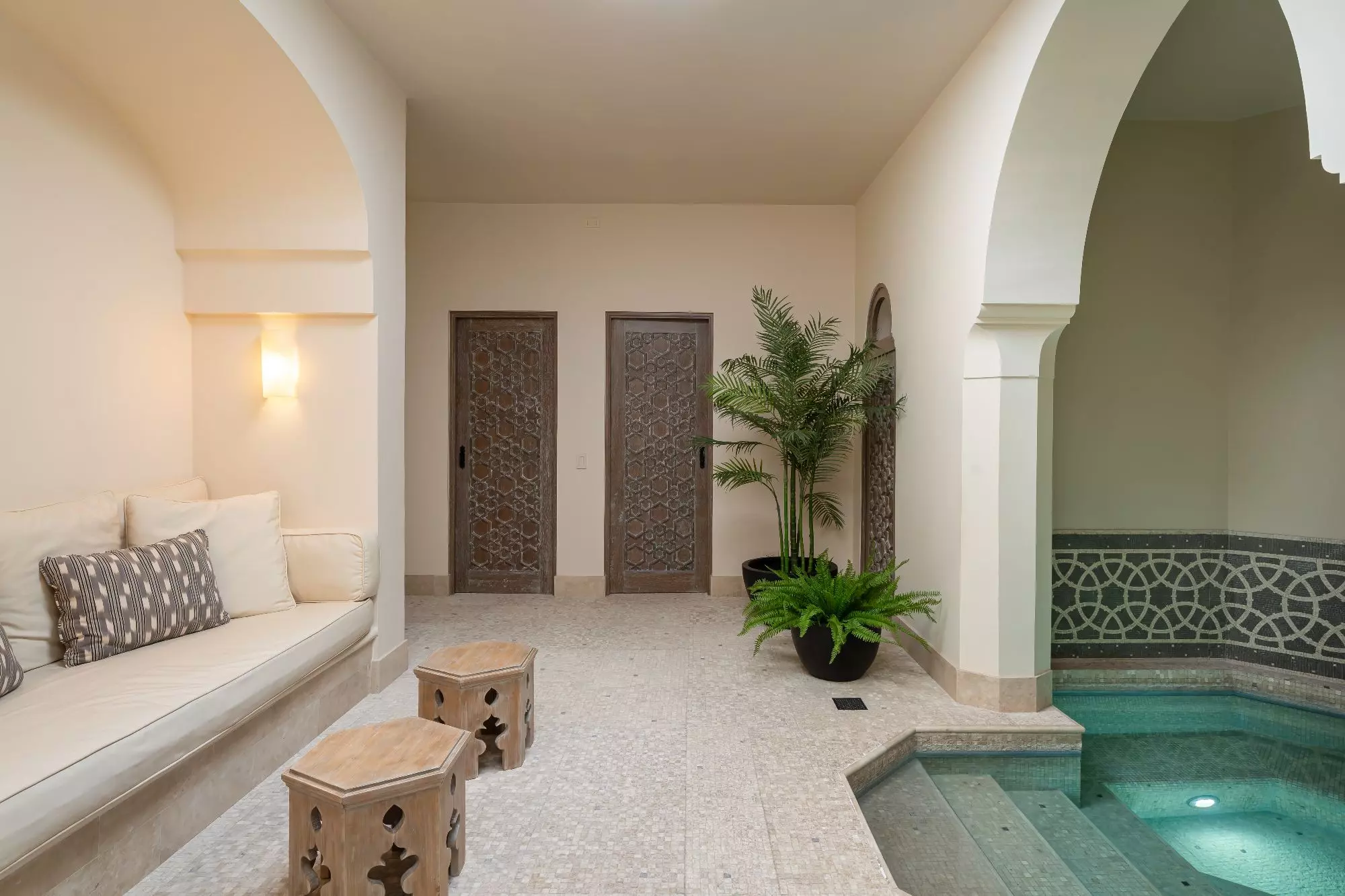 Casa Encantada — Centro, San Miguel de Allende — photo 18 — serene spa sanctuary with architectural elegance