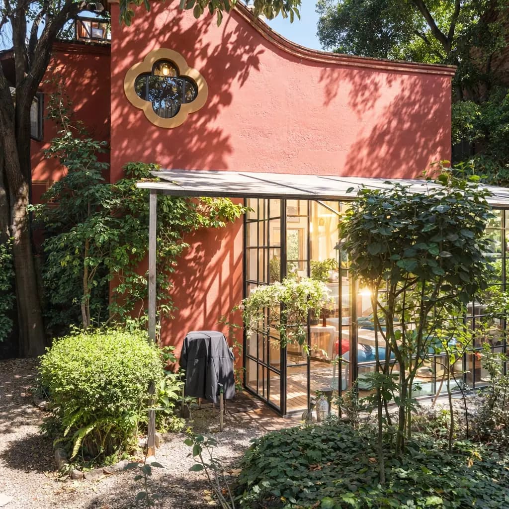 Casa Vergel — San Antonio, San Miguel de Allende — photo 8 — enchanting courtyard with dappled light