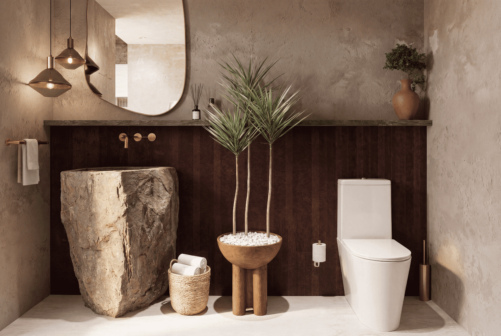 ORIZABA - Residencia 4 — San Antonio, San Miguel de Allende — photo 9 — artisanal spa-inspired bathroom sanctuary