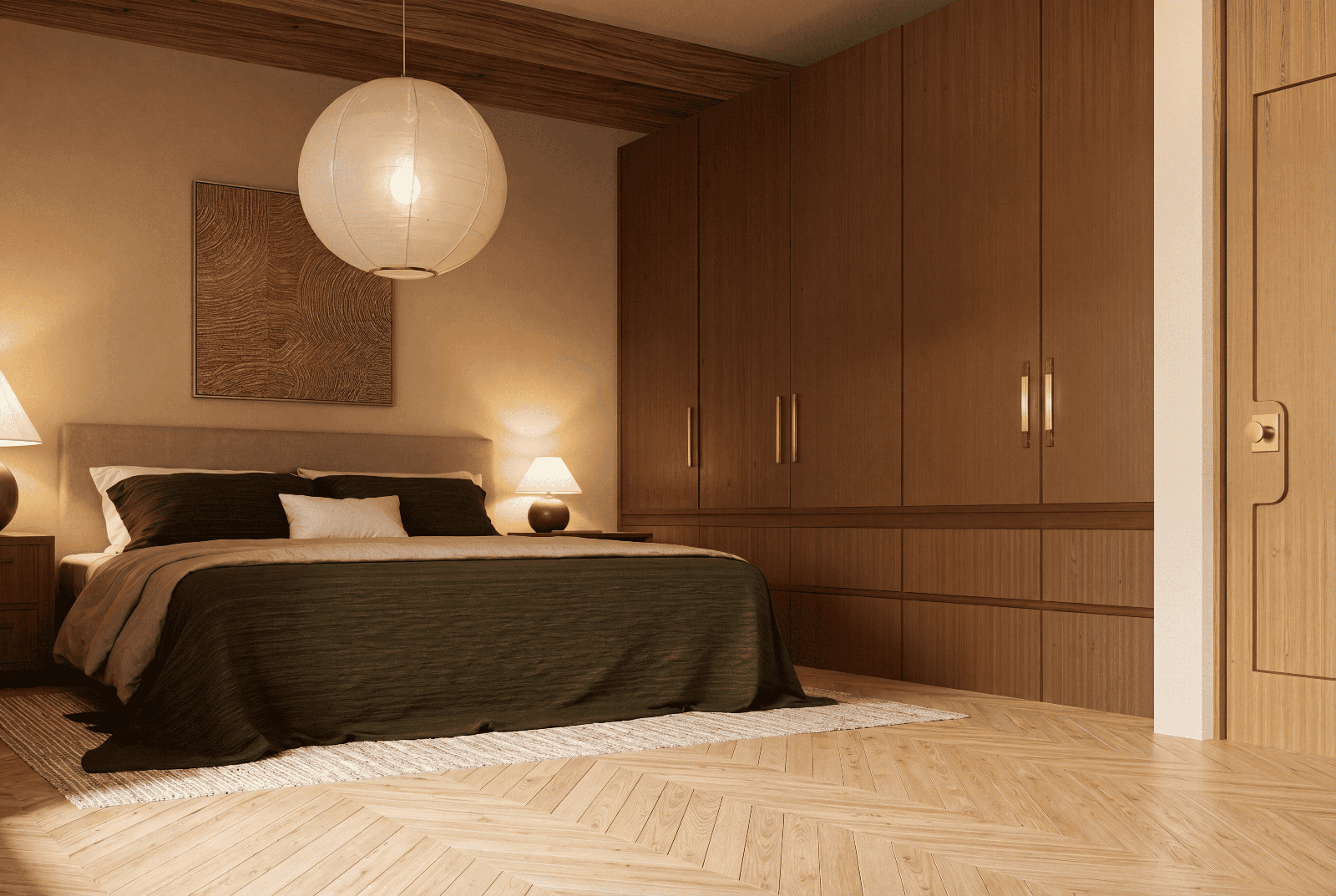 ORIZABA - Residencia 4 — San Antonio, San Miguel de Allende — photo 10 — warm wood sanctuary with refined elegance