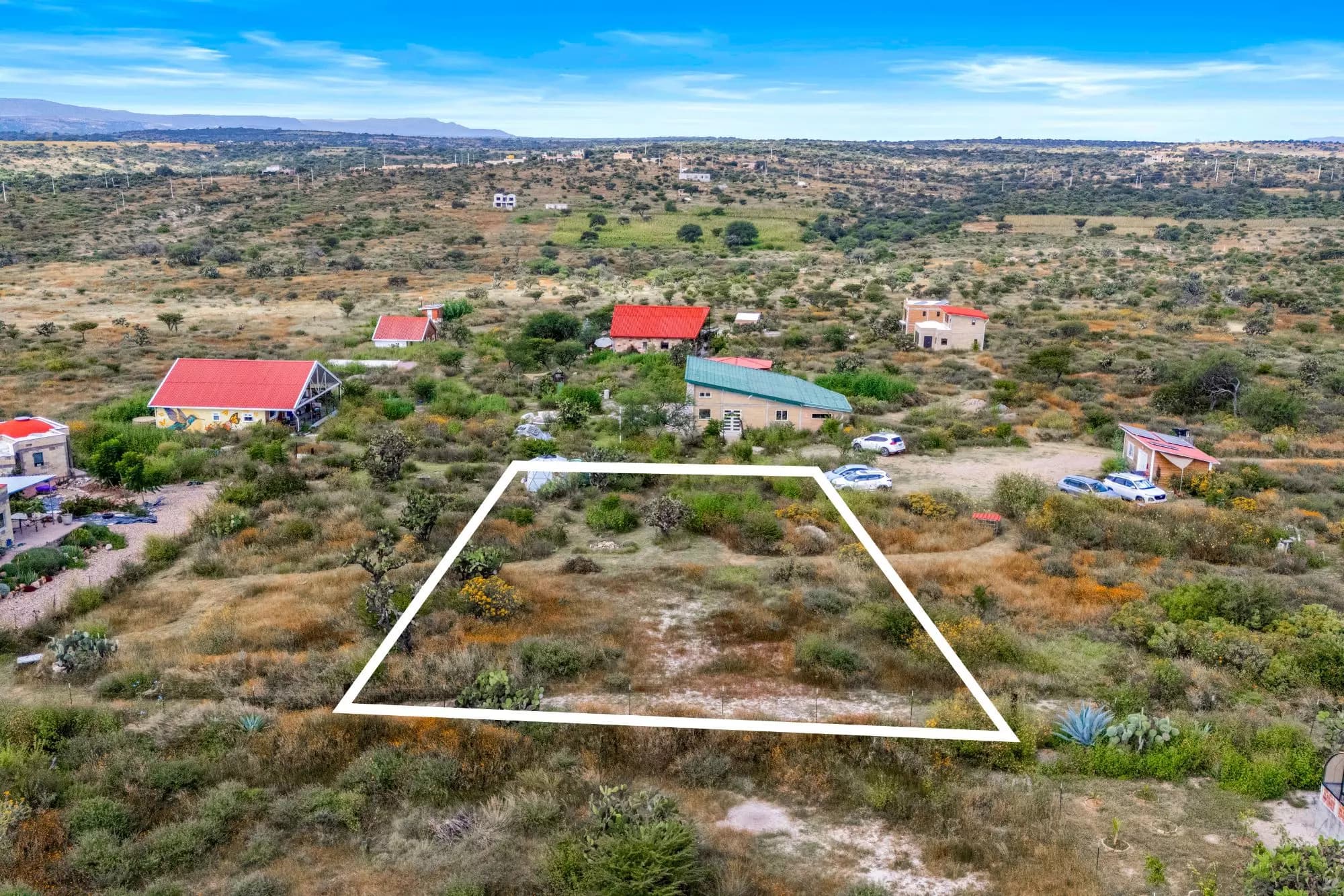 Hapori Eco Aldea Lot 2 — Capadero (San Isidro Capadero), San Miguel de Allende — photo 4 — expansive elevated lot, panoramic countryside vistas