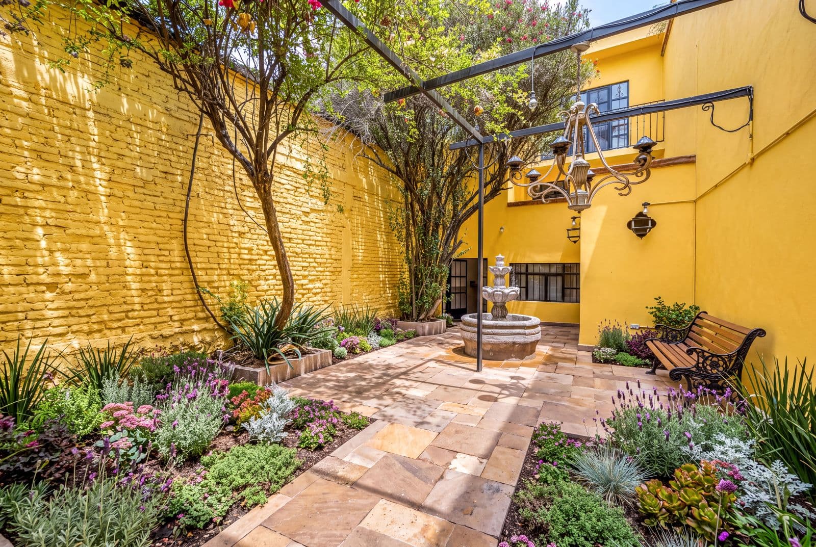 Great Renovation Project — San Antonio, San Miguel de Allende — photo 11 — sunlit courtyard oasis, colonial elegance