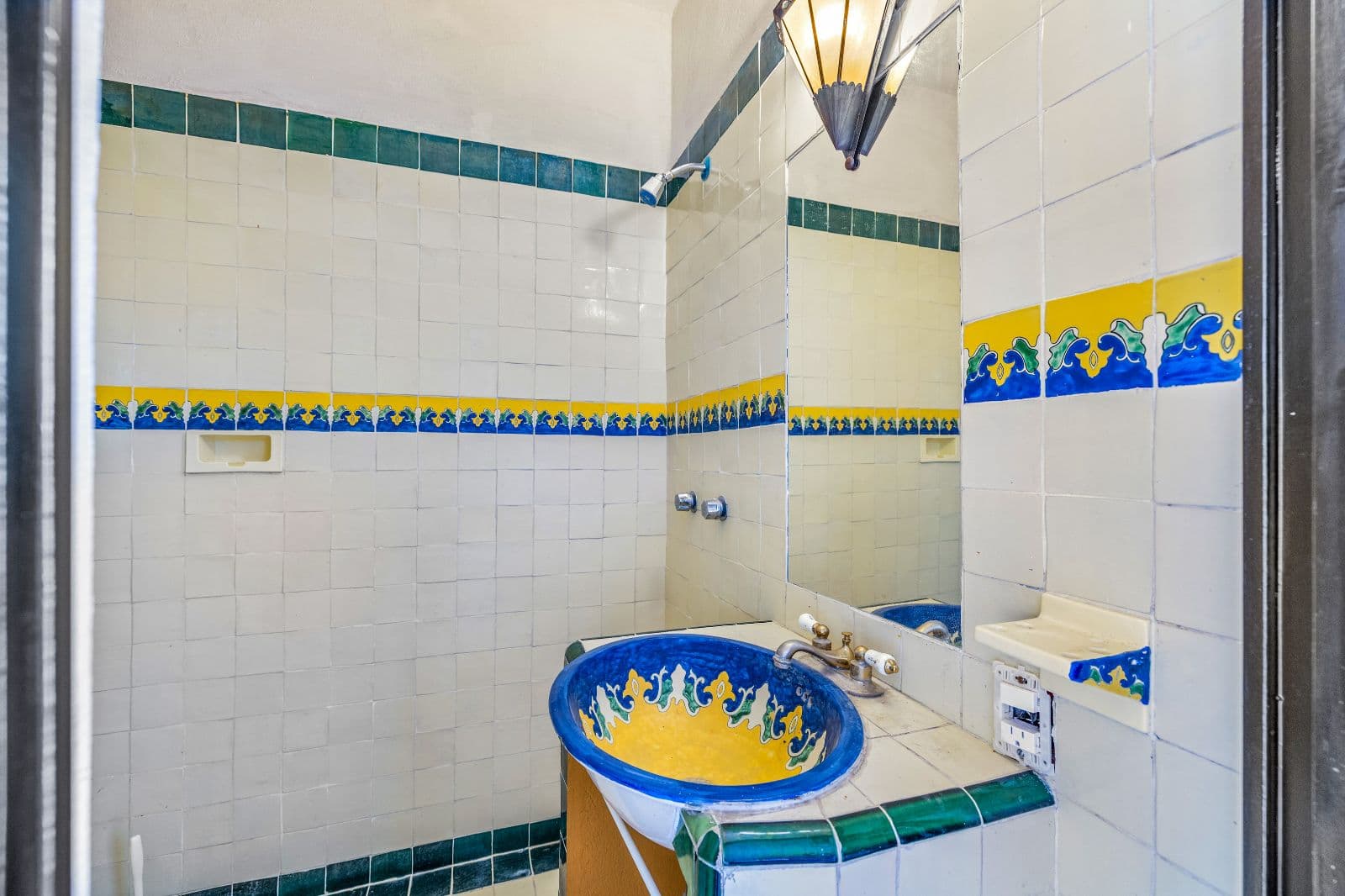 Great Renovation Project — San Antonio, San Miguel de Allende — photo 19 — charming artisanal bathroom with authentic talavera details